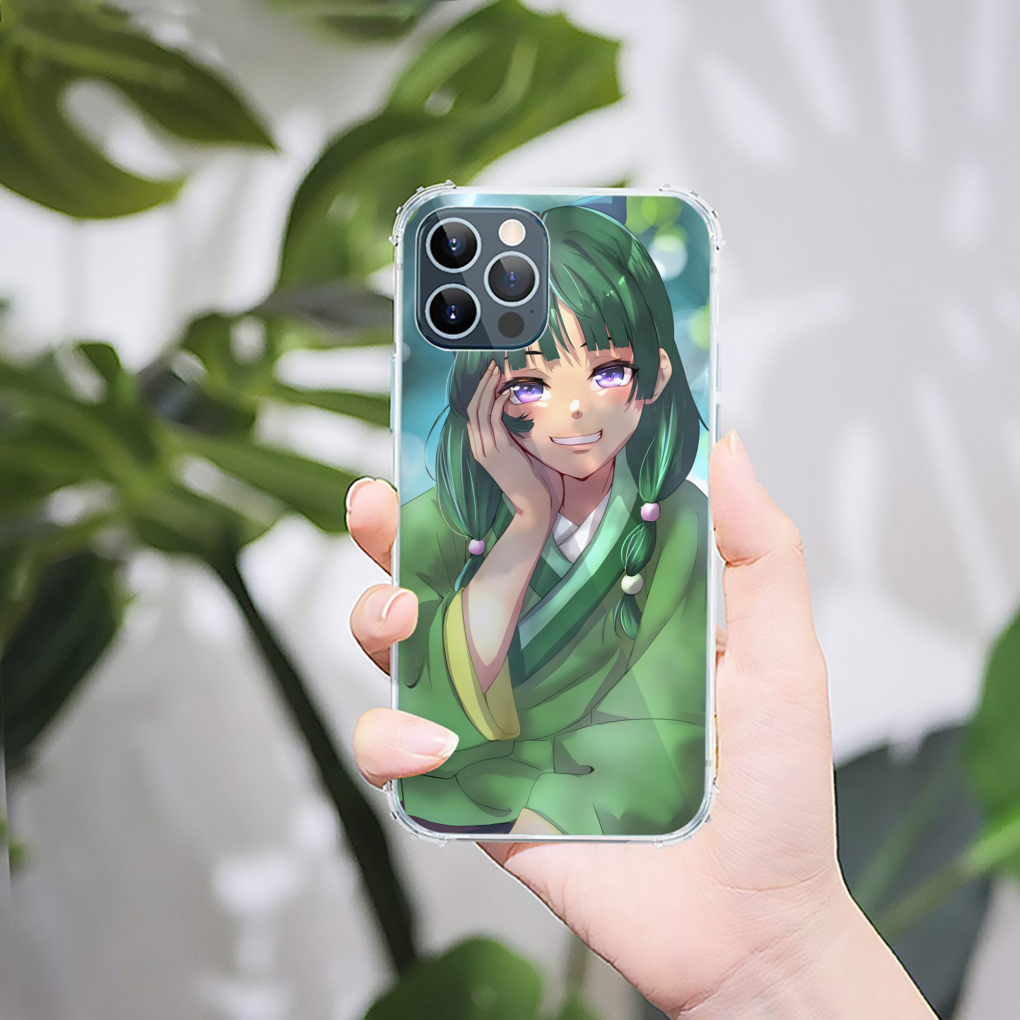 （画像用） 薬屋のひとりごと The Apothecary Diaries 【iPhone 12シリーズ対応】透明スマホケース（クリアソフトケース）